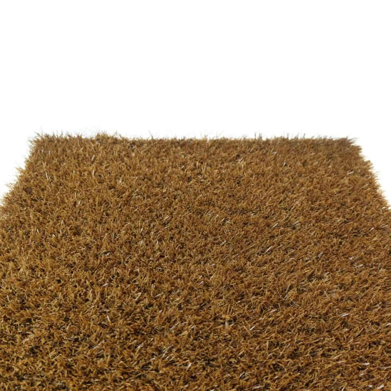 Gazon artificiel brun foncé