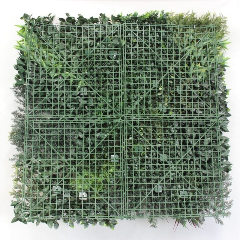 Jardín Vertical Artificial Colour Spring backing