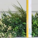 Jardín vertical artificial White Winter medidas