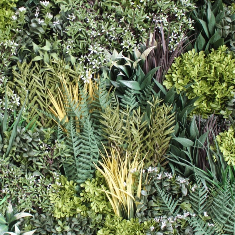 Jardin de forêt verticale artificielle