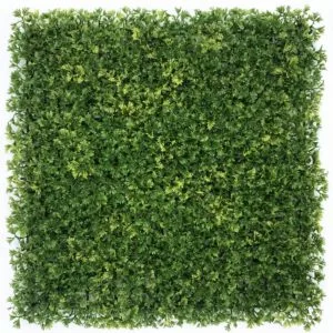 Jardim vertical artificial em forma de folha de aipo