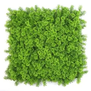 Vente flash : Jardin vertical artificiel en mousse dorée 50 x 50 cm