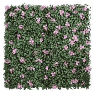 Jardín Vertical Ficus Rosa 100 x 100 cm