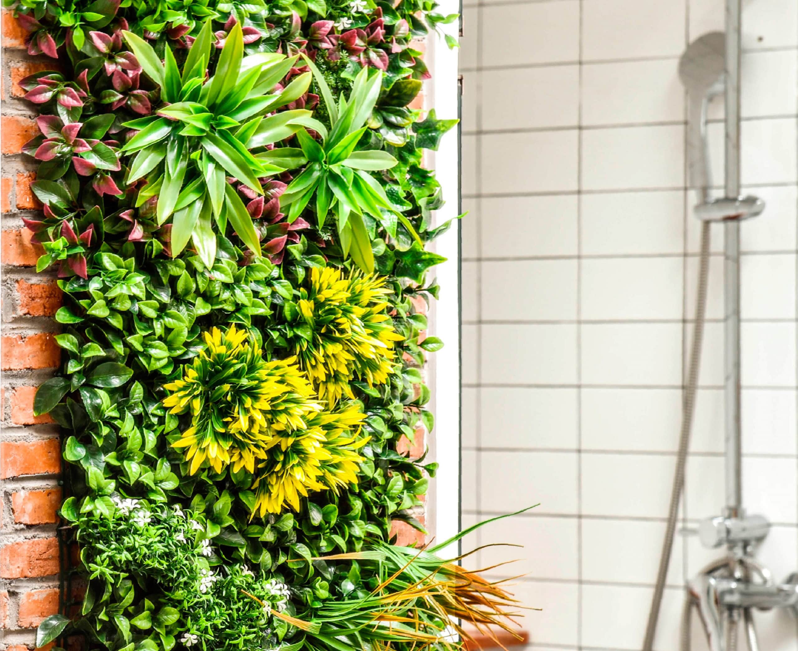 Seto Artificial para la decoración de Cuartos de Baño