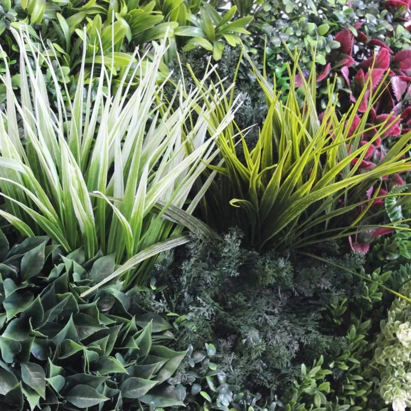 Desatlles jardín vertical artificial Joint Spring Garden