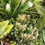 Jardín Vertical Artificial Full Moon Frame en detalle