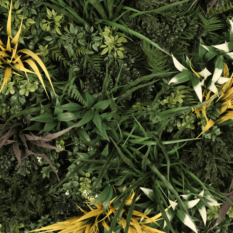 Jardín Vertical Artificial Biogarden en detalle