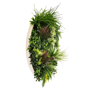 Himmlischer künstlicher Vertikalgarten mit Rahmen