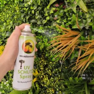 Aplicación Protector UV para jardines verticales artificiales