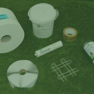 Zubehör für die Installation und Pflege von Kunstrasen