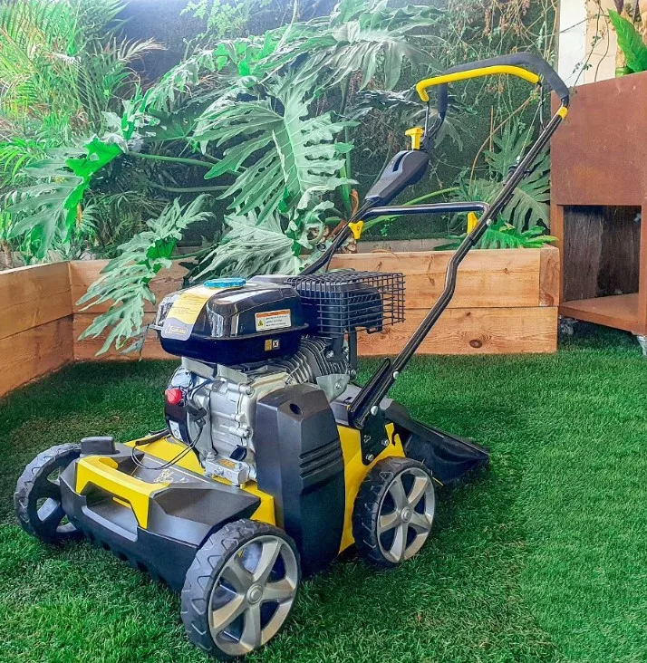 Cepillado del césped artificial