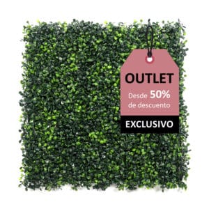 jardin vertical en buis vert clair