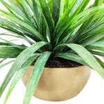 Maceta planta artificial arbusto de hierbas