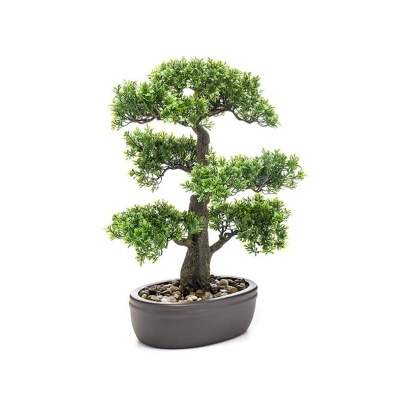 Bonsái ficus artificial de 43 cm