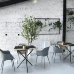 Decoración eucalyptus Decoración con árbol artificial eucalipto