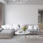 Decoración con planta artificial oncidio