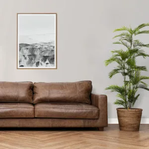 Decoração com palmeira artificial ecológica de 185 cm