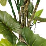 Hojas planta artificial alocasia