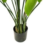Maceta planta artificial heliconia