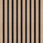 Panell Martel Oak Natural black