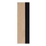 Terminación izquierda martel oak natural black