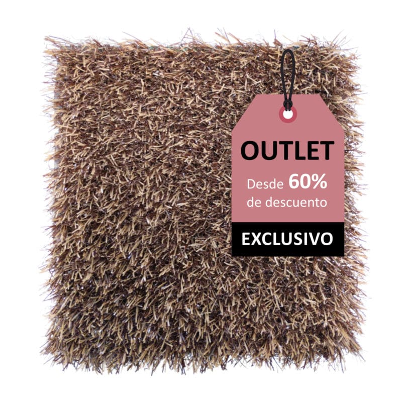 Outlet Césped marrón chocolate