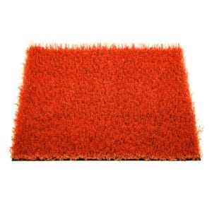 Césped Artificial Naranja Antiestático