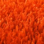 Césped Artificial Naranja antiestático