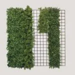 Ejmeplo de decoración con la malla de acero galvanizado