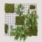 Ejemplo de decoración con malla decorativa de acero galvanizado
