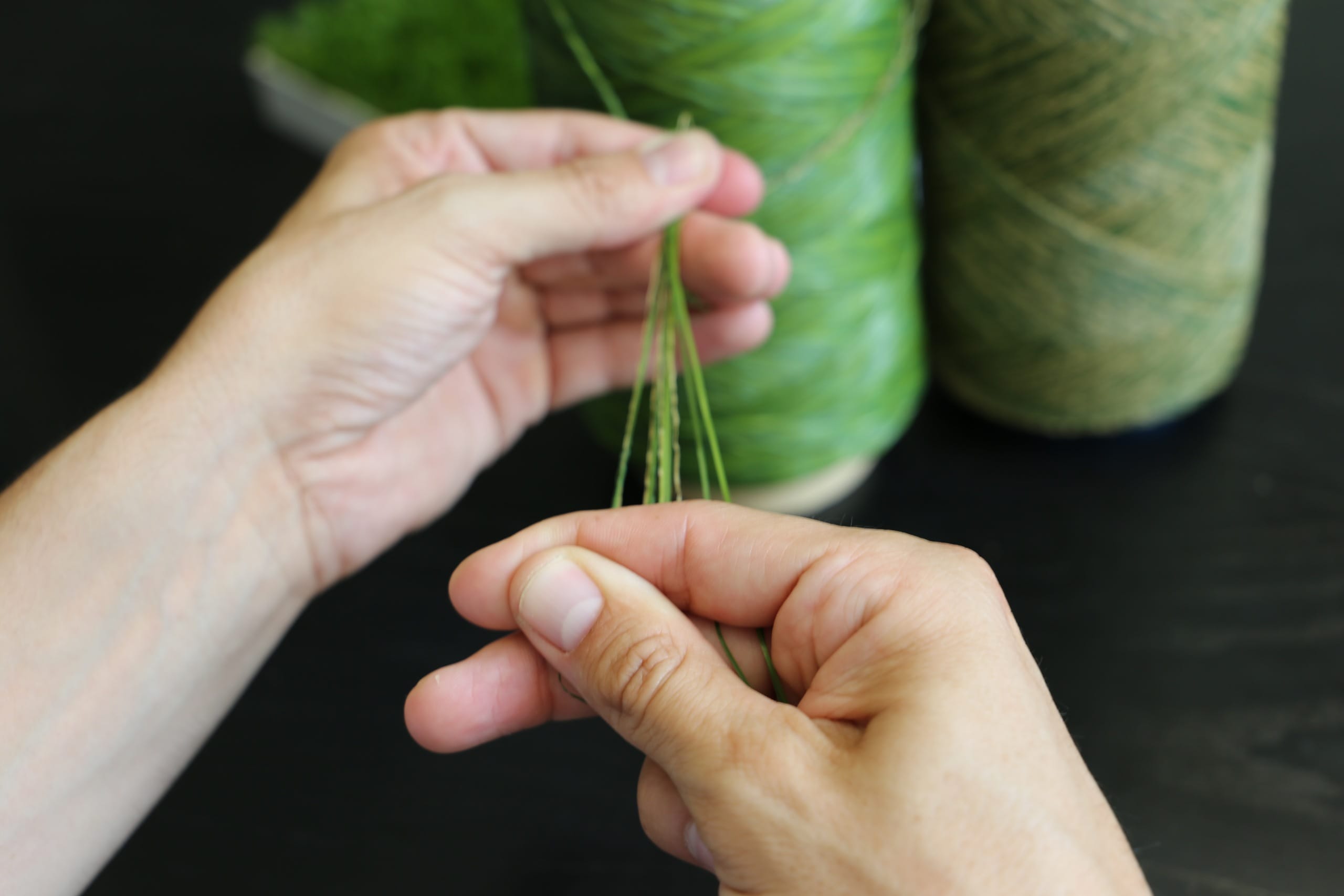 Peso del hilo del césped artificial