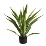 Outdoor artificial agave