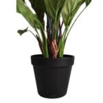 Artificial peace lily pot